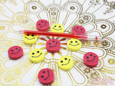 让文具充满乐趣 今晟6888笑脸橡皮擦在幼儿教育中的应用与价值